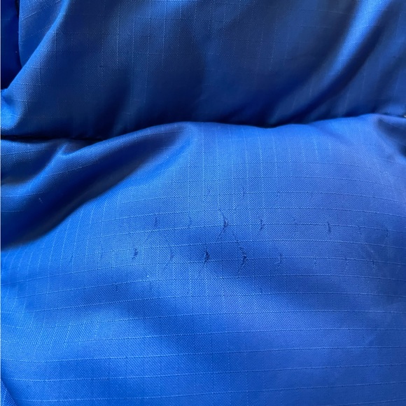 90s Vintage The North Face Lhotse Down Puffer vest blue and black - Picture 3 of 9